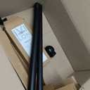 Extension Rods for Room Divider Curtain Rod,1'' Stainless Steel Rod, Floor to Ceiling Room Divider Extender, Black 14 inch