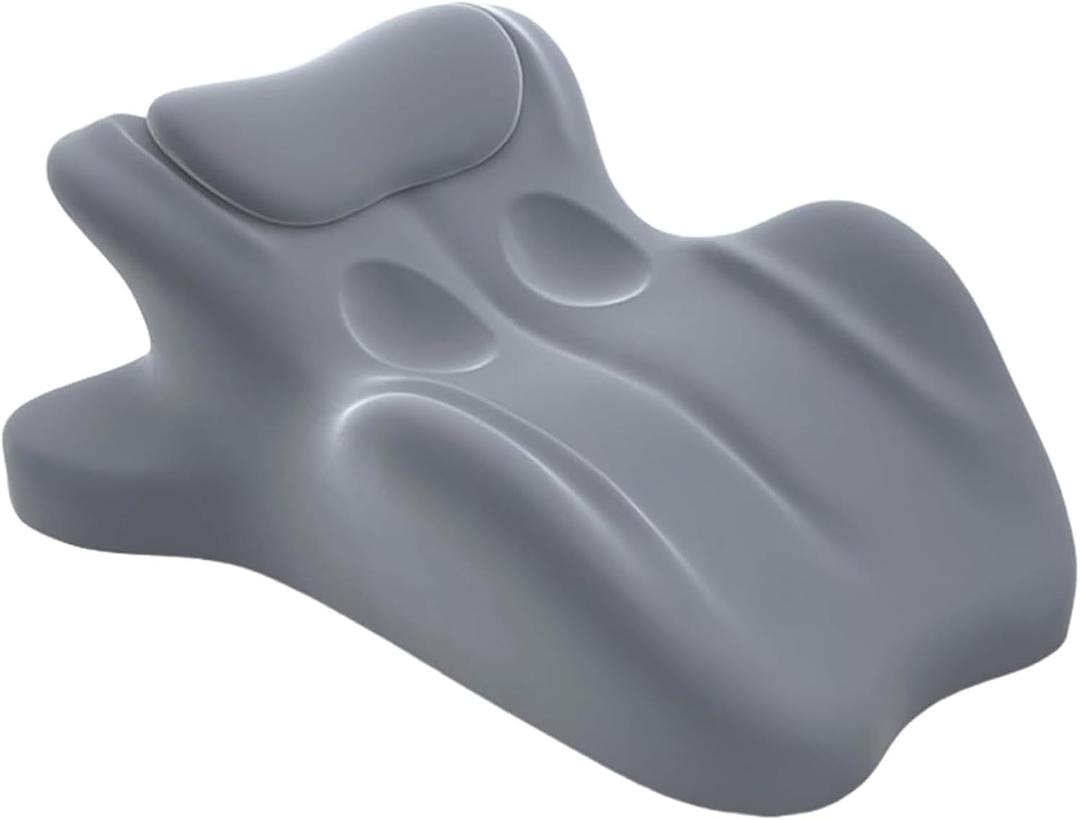 Memory Foam Ergonomic Wedge Pillow, Reading and Back Support, 27 Angle Perfect Position Ergonomic Contoured Support Pillow, Multi-Functional Memory Foam Lounger Cushion Back Support