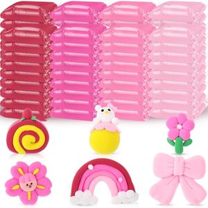 72 Pcs 38oz Air Dry Clay Bulk Modeling Magic Ultra Lightweight Foam Modeling Clay for Kids Adults DIY Gifts Party Arts Crafts and School Project Supplies(Pink)