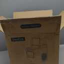 Nugget Ice Maker 40lbs/Day, Countertop Ice Maker Soft Chewable Ice, Ice Makers One-Click & Self-Cleaning, Crushed Pellet Ice Machine with Scoop&Basket for Home/Kitchen/Office, Stainless Silver