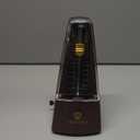 Mechanical Metronomes for Piano Guitar Violin Bass Drum and Other Musical Instruments Loud Sound and High Precision Track Beat and Tempo for Beginners (Wood Grain)