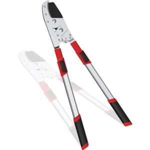 GARTOL Heavy-Duty Extendable Loppers, 28"-41" Telescopic Tree Trimmer, Double Ratcheting Branch Cutter, Anvil Lopper for Thick Branches, Cuts 2" Dry Wood