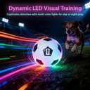 Official FIFA World Cup - Interactive Dog Toys, Smart Dog Ball, Automatic Moving and Rolling Ball Toys for Small Medium Large Dogs, Motion-Activated and USB Rechargeable
