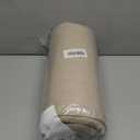 Beige Quilt Queen Size Bedding Sets with Pillow Shams, Lightweight Soft Bedspread Coverlet, Quilted Blanket Thin Comforter Bed Cover, All Season Summer Spring, Tan Cream, 3 Pieces, 90x90 inches