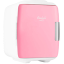 Cooluli Mini Fridge for Bedroom - Car, Office Desk & Dorm Room - Portable 4L/6 Can Electric Plug In Cooler & Warmer for Food, Drinks, Skincare Beauty & Makeup - 12v AC/DC & Exclusive USB Option, Black