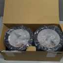 H13 Shark Air Filter for Air Purifier HP072 HP071 True Hepa Filter Replacement 2 Pack Never Change Air Purifier Filter Small for Dorm Room Essentials (Blue)