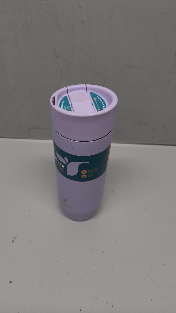 Reduce Bottle 20 oz | Locking Drink Through Lid | Leak Resistant Water Bottle or Coffee Travel Mug | Lightweight Insulated Stainless Steel | BPA-Free | Lilac