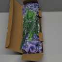 AmyHomie 20 Bundles Artificial Flowers for Outdoors UV Resistant Fake Plants, Faux Silk Flowers No Fade for Planters Garden Porch Window Box Spring Summer Decoration (Blue)