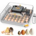 Incubators for Hatching Eggs, 48 Egg Incubator with Humidity & Temp Control and Auto Turner, Incubadora De Huevos De Gallina, Egg Candler, Smart Incubator for Chicken Eggs, Ducks, Goose, Quail