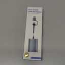 Professional CFexpress Type B and SD Dual-Slot Memory Card Reader with USB 3.2 Gen 2 (10Gbps) Transfer Speed, USB-C&USB-A 2-in-1 CFexpress Type B/SD Card Adapter