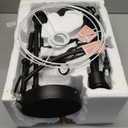 Table Lamp for Living Room Bedroom, 23.5" Table Lamps Set of 2 with USB C+A Ports, Bedside Lamps for Nightstand with Linen Lamp Shades, 2 Dimmable LED Bulbs Included, Black