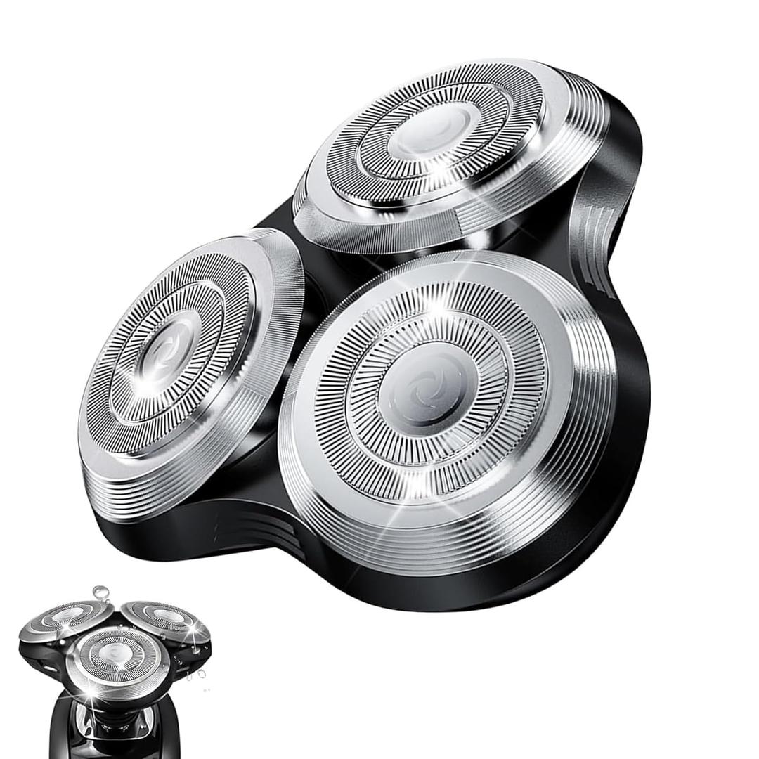 1PC SH90 Replacement Rotary Heads Compatible with Philips Norelco Shavers Series 9000,Replacement Shaver Head with Upgrade Double-Layer Precision Blades for Men's Shaving