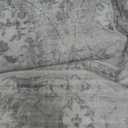 LIVEBOX 10x14 Area Rugs, Extra Large Grey Area Rug for Living Room Boho Soft Non-Slip Rug, Low Pile Non-Shedding Indoor Carpet for Dining Room Bedroom High Traffic Areas (Silvergray)