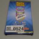 PartySticks Glow Sticks Party Supplies 100pk - 8 Inch Glow in the Dark Light Up Sticks Party Favors, Glow Party Decorations, Neon Party Glow Necklaces and Glow Bracelets with Connectors