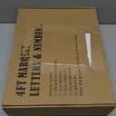 Ledido 4FT Marquee Light Up Letters, 34 Colors Changing Marquee Letter 4 Feet Tall with Remote, Big Letters for Party Wedding Graduation Birthday Decorations, Large Light Up Letter R