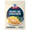 McCormick Seasoning Mix, Marry Me Chicken Orzo, One Pot, 0.75 oz (Pack of 12) (EXP 01/20/28)