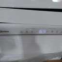 Midea 8,000 BTU Smart Inverter Air Conditioner Window Unit with Heat and Dehumidifier Cools up to 350 Sq. Ft., Energy Star Rated, Quiet Operation, Electronic Controls, Remote Control, White (Vent Broken Functions Properly)