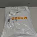 MAGZO Magnetic Screen Door, Fit Door Size 34 x 82 Inch, Actual Screen Size 36" x 83" Durable Fiberglass Mesh Curtain Middle Opening Screen Door with Full Frame Hook&Loop-Gray