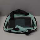 Cat Carrying Case Pet Dog Carrier Soft-Sided Cat Bag Airline Approved, Pet Travel Carrier Up to 15 Lbs, Collapsible Cats Carrier Dog Carrier for Medium Small Cats Dogs(17x11x11 Green)