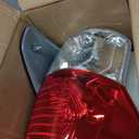 Tail Lights Assembly Pair with Wiring Harnesses for 2007 2008 2009 2010 2011 2012 2013 Toyota Tundra Red Taillights Rear Back Brake Lamps Left Driver and Right Passenger Side,Chrome Housing Clear Lens