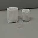 Glass Beakers Set, 5 Sizes - 10ml, 25ml, 50ml, 100ml, 250ml, 3.3 Borosilicate Beaker for Laboratories, Classrooms or Home, Griffin Low Form Lab Beakers