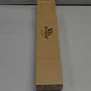 Curtain Rods No Drilling 32 to 86 Inch, HOTOZON 5/8 Inches No Drill Curtain Rods for Windows 55 to 82 Inches(4.5-6.8 ft), Renter Friendly Adjustable Small Drapery Rod for Lightweight Curtains, Black