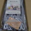 MiniArk Small Storage Baskets for Organizing | Closet Organizer Bins | Shelf Toy Basket | Woven Rope Baskets | Cube Decorative Box | Shallow Basket | 13x8.5x5.1” | 3 Packs Mixed Grey