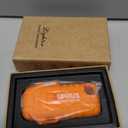 SUPRUS Waterproof Lighter Windproof Lighter Arc Plasma Lighters USB-C Rechargeable with Expandable and Flexible Neck for Outdoor, Camping & Kitchen (Orange, 2Packs)