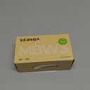 seenda Bluetooth Wireless Mouse, Bluetooth & 2.4G USB Dual Mode, Quiet Clicks, Smooth Tracking, 3-Level Adjustable 1600 DPI,Compact and Portable Mouse for Laptops, Tablets and More-Pink