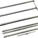 Parts DA105 7506 29" Stainless Steel Burner Tubes Set for Weber Genesis I - IV, Genesis Platinum I & II, Platinum B/C, Genesis Gold B/C (2000-2001) Gas Grill (with Side Control Panel)