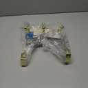 iDesign 3-Double Hook Over-The-Door Rack for Clothes, Towels, or Accessories - Soft Brass