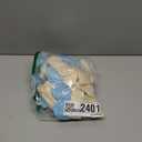 1/2 Way to One Birthday Decorations Blue Beige Handmade Felt Pre-Strung Half Way to One Sign Banner with Heart for 6 Months Birthday Baby Boy Decorations Party Nursery Home Wall Fireplace Decor