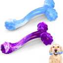 WinTour Indestructible Dog Bones for Aggressive Chewers, Tough Dog Toys for Aggressive Chewers, Durable Chew Toys for Medium & Large Breed, Heavy Duty, Strong & Indestructible Bones for Super Chewers