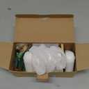 5 Pack Water Leak Detectors for Home, Stechro 4 Levels Adjustable Audio 0-120dB Water Sensor Alarm Leak Detector with Leak and Drip Alert, IP66 Water Leak Sensor for Basements Kitchen Sink Laundry (White)