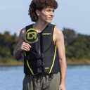 O'Brien Men's Traditional Neoprene USCGA Life Jacket, Yellow, XX-Large