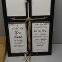 OUR CENTERPIECE A Cord of Three Strands Wedding Ceremony Sign 17x23 Unity Rope Cross Sign, Wedding Unity Ideas