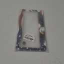 2Pcs American Flag Eagle License Plate Frame Patriotic Eagle License Plate Colorful Stainless Steel Auto Parts Funny License Plate Decoration with Screws Size 12.3 "x 6.3"