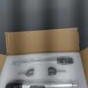 Portable Karaoke Machine, with Wireless Microphones, Bluetooth Party Speaker with LED Lights, Loud Subwoofer, USB/AUX, Outdoor Karaoke Speaker for Adults & Kids, Matte Silver