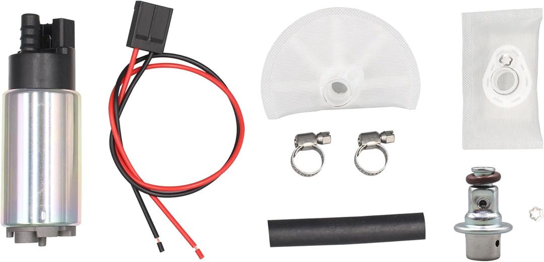 Fuel Pump for Yamaha YZF-R1 02-14 / YZF-R6 03-16 / XT660Z Tenere 08-13 / XT660X XT660R 04-14 / XJ6 09-14 / TDM900 02-10 / MT-03 06-11 / FZ6R Fazer 09-17 Replaces 5PW-13907-03-00