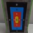 TEMI Bow and Arrow Set for Kids - Archery Toy Set - LED Light Up with Suction Cup Arrows, Target & Quiver, Indoor and Outdoor Toys for Children Boys Girls (Green With Blue)