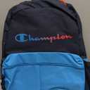 Champion Youthquake Backpack, Navy/Turquoise, Youth Size