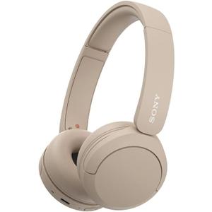 Sony WH-CH520 Wireless Bluetooth On-Ear Headphones with Microphone, Up to 50 Hours Battery Life with Quick Charge Function, Includes USB-C Charging Cable - Beige - International Version