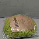 lifein Throw Blanket for Couch, Soft Green Boho Decor Bed Throw,Cozy Knitted Chenille Small Farmhouse Lightweight Throw for Spring(Green,50 * 60") (J-lime Green)