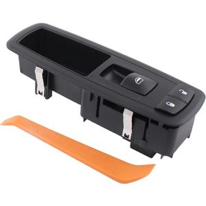 MOTOKU Front Passenger Side Power Window Switch 8 Pins Without AUTO for Dodge Chrysler Jeep