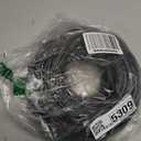 Cat 6 Ethernet Cable 125 ft, Indoor/Outdoor 26AWG UTP High Speed 10Gbps Internet Cable, Black RJ45 LAN Patch Cables, Ethernet Cord Suitable for Games, Computers, Televisions, Routers, Printers