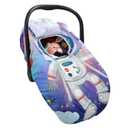 Cute Cartoon Infant Car Seat Covers, Soft Warm Breathable and Windproof Canopy for Baby Car Seat (Cute Astronaut)