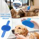 4PCS Pet Grooming Tools Dog Brush | Pet Grooming Rake | Dog Hair Remover | Dog Shampoo Brush 4-in-1 Pet Grooming Kit Suitable for detangling, Hair Removal, Bathing, and Massage