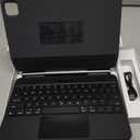 iPad 10th Generation Case with Keyboard, Magic Keyboard iPad 10 Generation and 11th (A16,2025) with Multi-Touch Trackpad, Magic-Style Bluetooth Pad 10th Gen. 2022 with Battery Display - Black