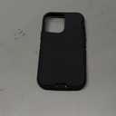 Replacement Rubber Outer Skin Compatible with iPhone 12 and iPhone 12 Pro Otterbox Defender Series Case (Black)