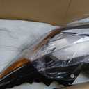 Replacement Driver Left Side Black Trims Halogen Headlight Headlamp for Ford Transit Connect from 2019 to 2023